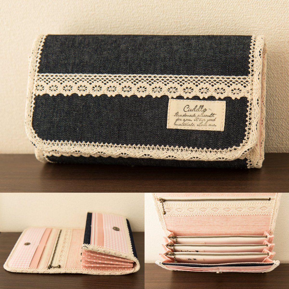 そらら Pa Twitter やりくり財布 背面にフリーポケット レシートや通帳を一時的に入れておくのに便利 3ファスナー4ポケット12カードポケットの形 ハンドメイド Handmade やりくり財布 仕分け財布 じゃばら オーダーメイド T Co B8cjxit0lo