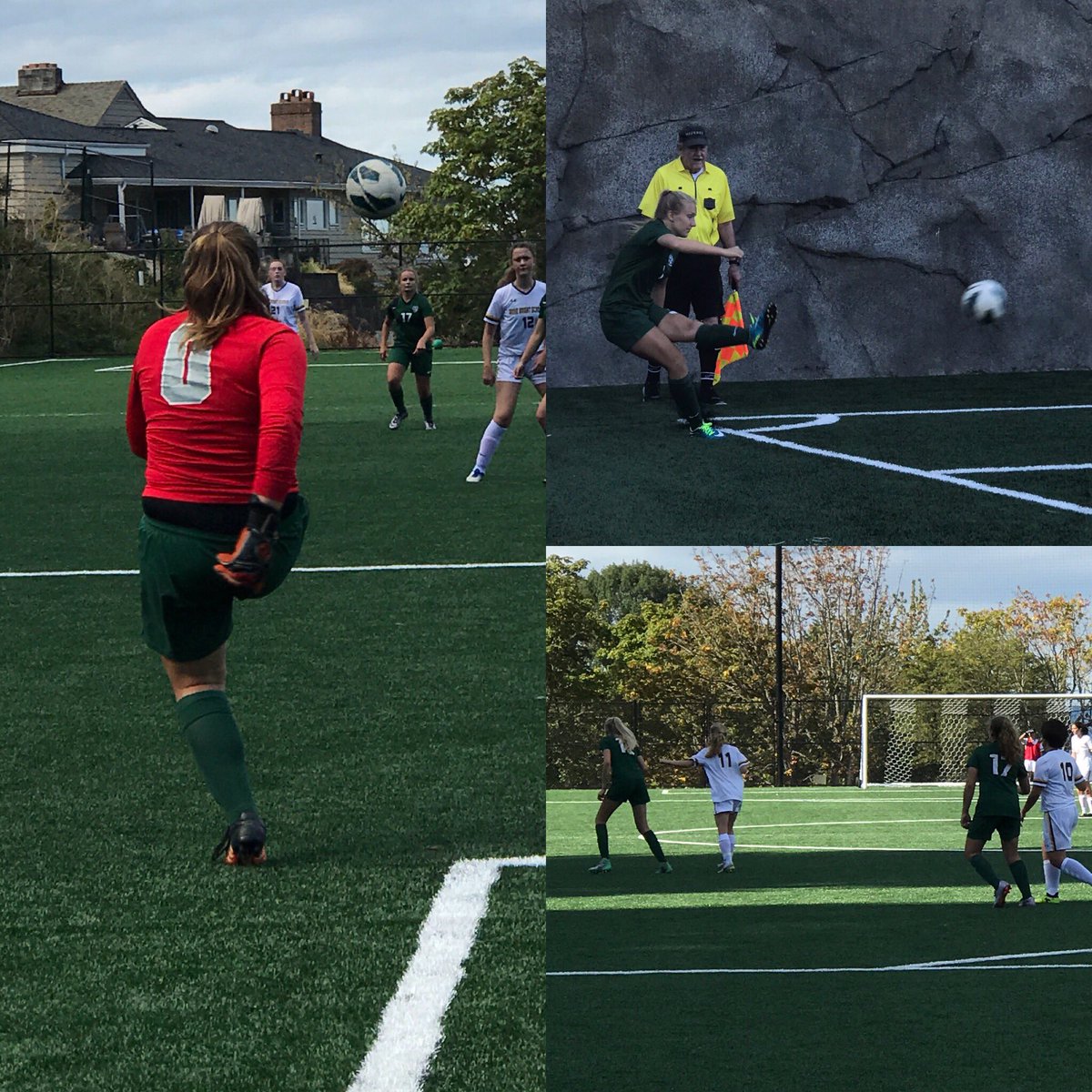 girls soccer dominated Annie Wright today 6-1. #gotarriers