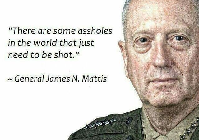 Go get 'em Mattis! 🇺🇸
.
.