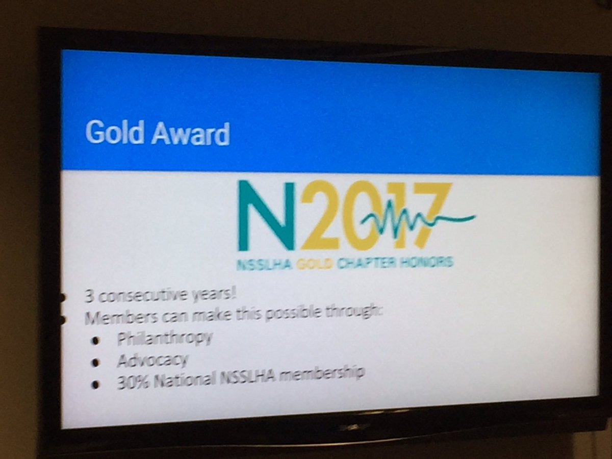 Great meeting CSD student leaders and members of NSSHLA! Recognized nationally for the gold award for the last three years!  #RamPride
