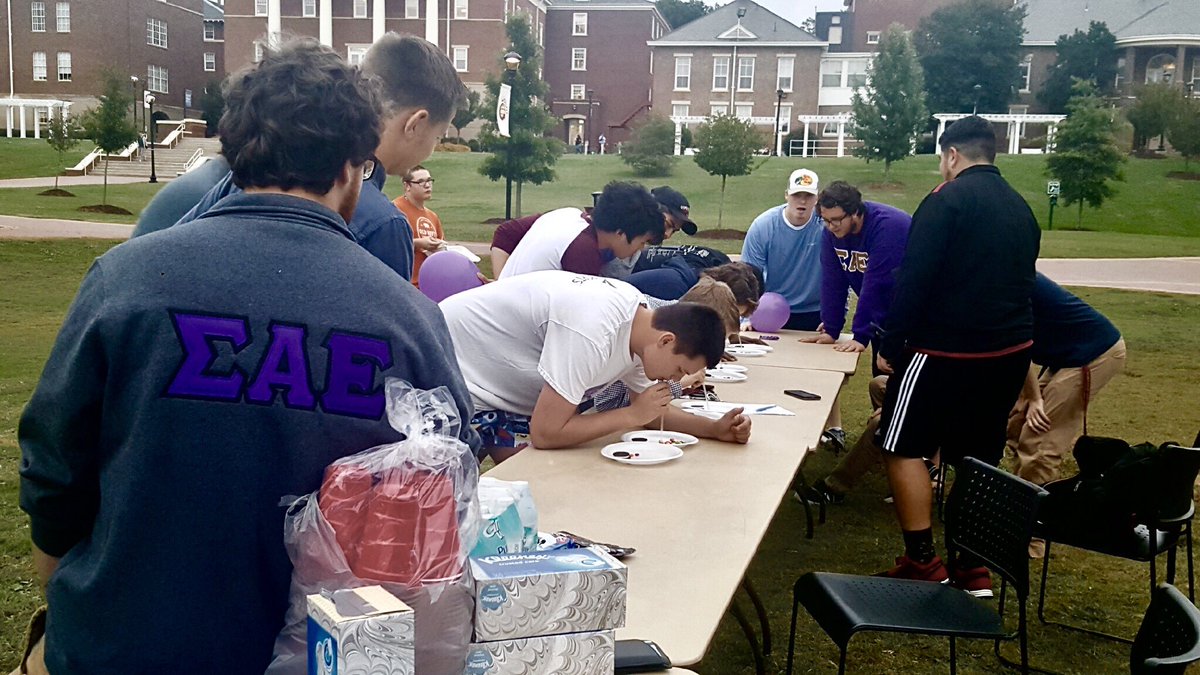 Awesome time tonight playing Minute to Win It Games out on Digs Lawn! Hope to see you out tomorrow from 5-7 on Digs before the IFC event!