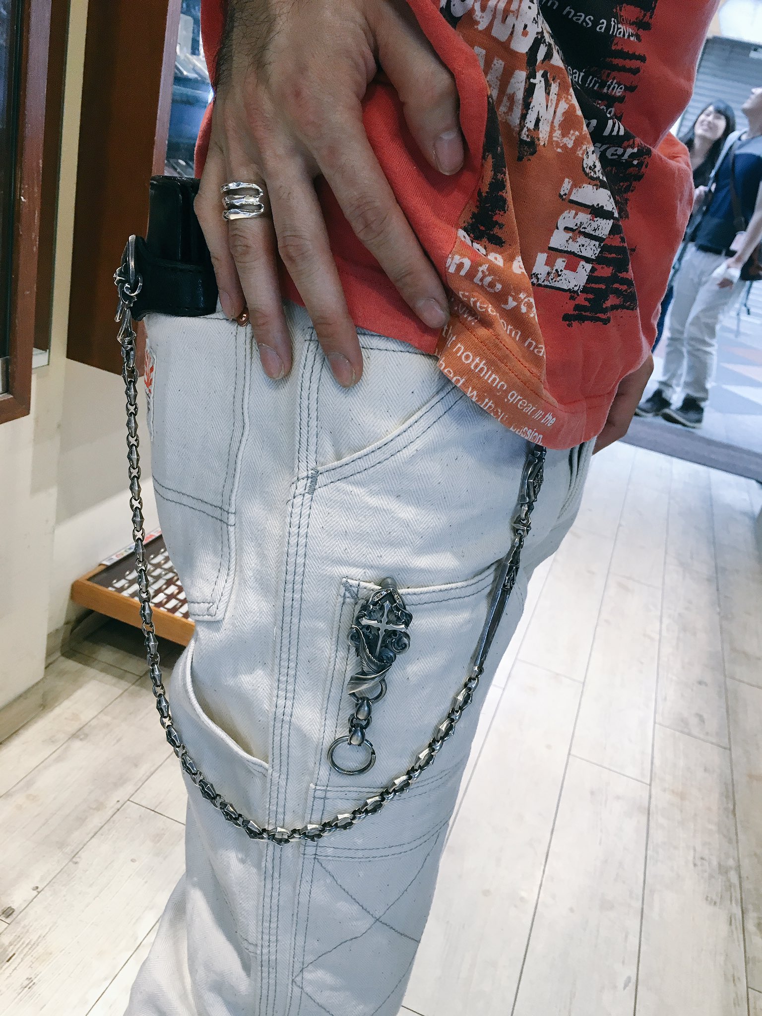 Loud style design ウォレットチェーン