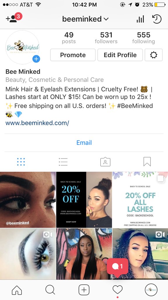 BeeMinked's tweet photo. @MakeupForWOC @beeminked ‼️ https://t.co/mDGJzAa48D