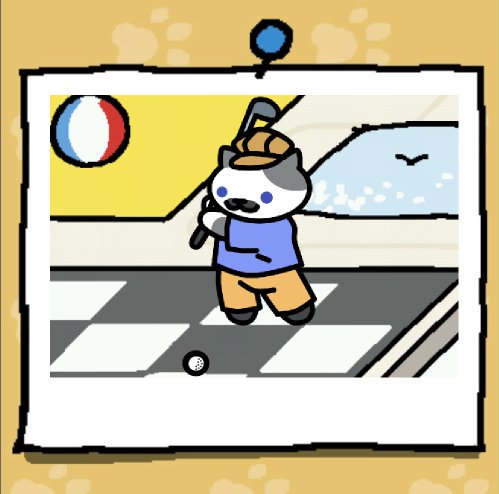 ちきちゃん Nekoatsume Tw ねこあつめ 風コスプレ猫を描いてみました 妄想新グッズのバレーボールに遊びにくる レア猫さんで バレーボールが大好きな バレーボール命の猫さんです 一応 ストレッチをしている所です 名前は ねこあつめ攻略ブログ