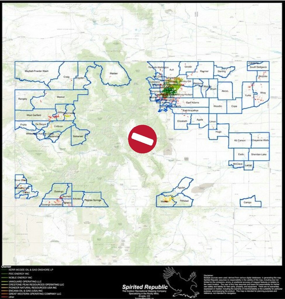 SpiritRepMap's tweet image. Remember the Firestone home explosion? caused by a flowline leak of an uncapped oil / gas line. Determine if one is beneath you...  #srmap
