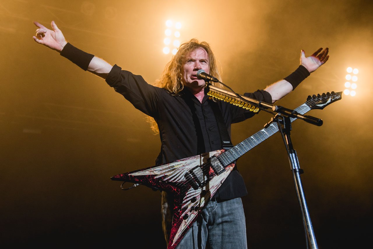 Happy Birthday To The King Of Thrash Metal .. Dave Mustaine \\m/ Megadeth . Long Live.   