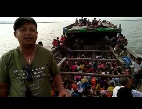 They're Rakhine people's. They're fearfully run away from bengali terrorist. m.facebook.com/story.php?stor…