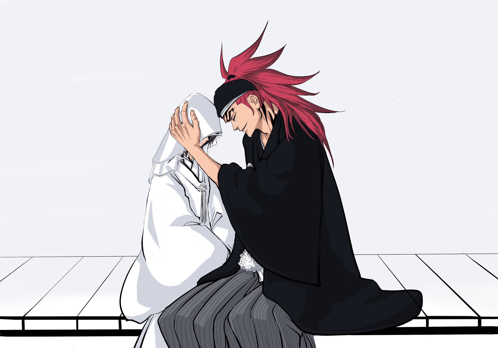 BLEACH イラストペーパー 阿散井恋次 原作者 朽木ルキア BLEACH イラストペーパー 阿散井恋次 原作者 朽木ルキア