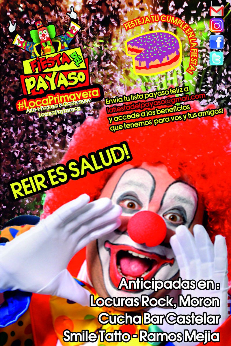 #Fiesta #del #Payaso #PRimavera!