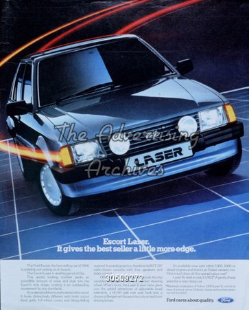 CustomerKNECT's tweet photo. #BackToThe80s A classic advert from @Ford #PressAdvertising https://t.co/MW5xE3scNh https://t.co/JQf98GrdIr