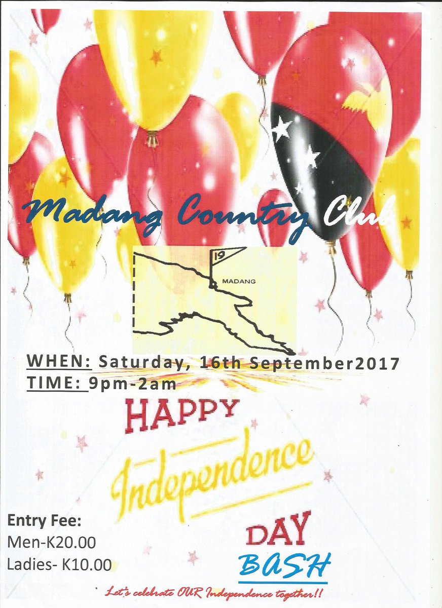 Madang Country Club tweet media