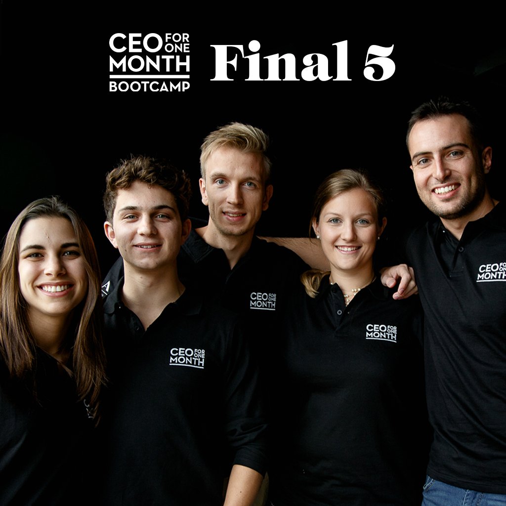 Meet our 5 #CEO1Month finalists! They're facing some difficult challenges today, so go wish them good luck.
