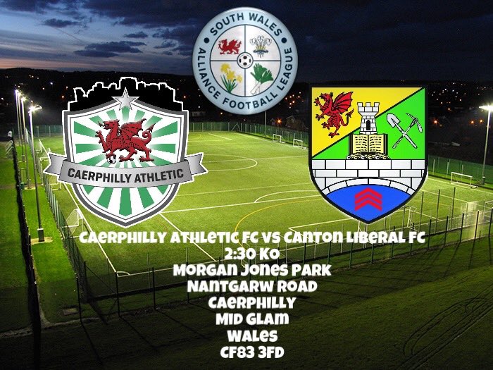 CaerphillyAFC's tweet photo. FIRST HOME GAME OF THE SEASON THIS SATURDAY!
⚽️The A's vs Canton Liberal 
⏰2:30pm
📍Morgan Jones Park - CF83 3FD
💚 #TheAs https://t.co/0fokxEn5hZ