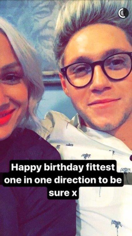 September 13th 2017: Lou Teasdale wishing Niall happy birthday... -  - One Direction Fansite 