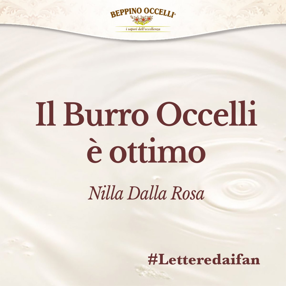 #letteredaifan #thanks #beppinooccelli #burrooccelli #italianfood #Food #quality