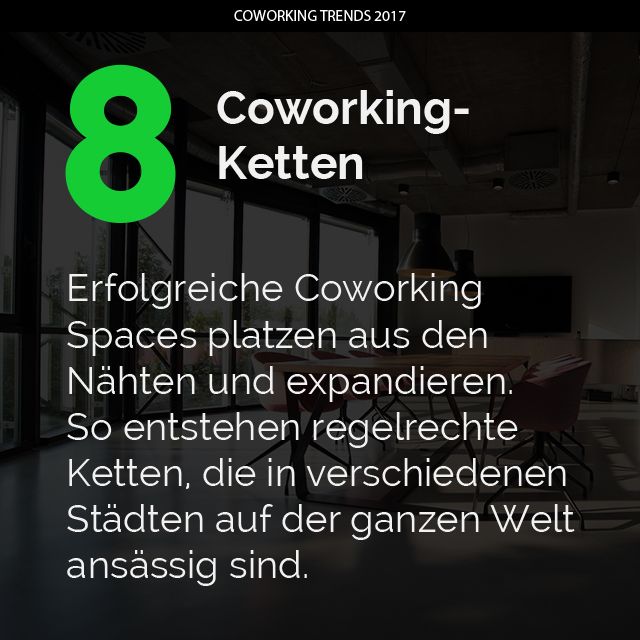 Der Maßstab, dass eine Idee erfolgreich ist: Sie wird reproduziert. Somit unser Trend Nr. 8