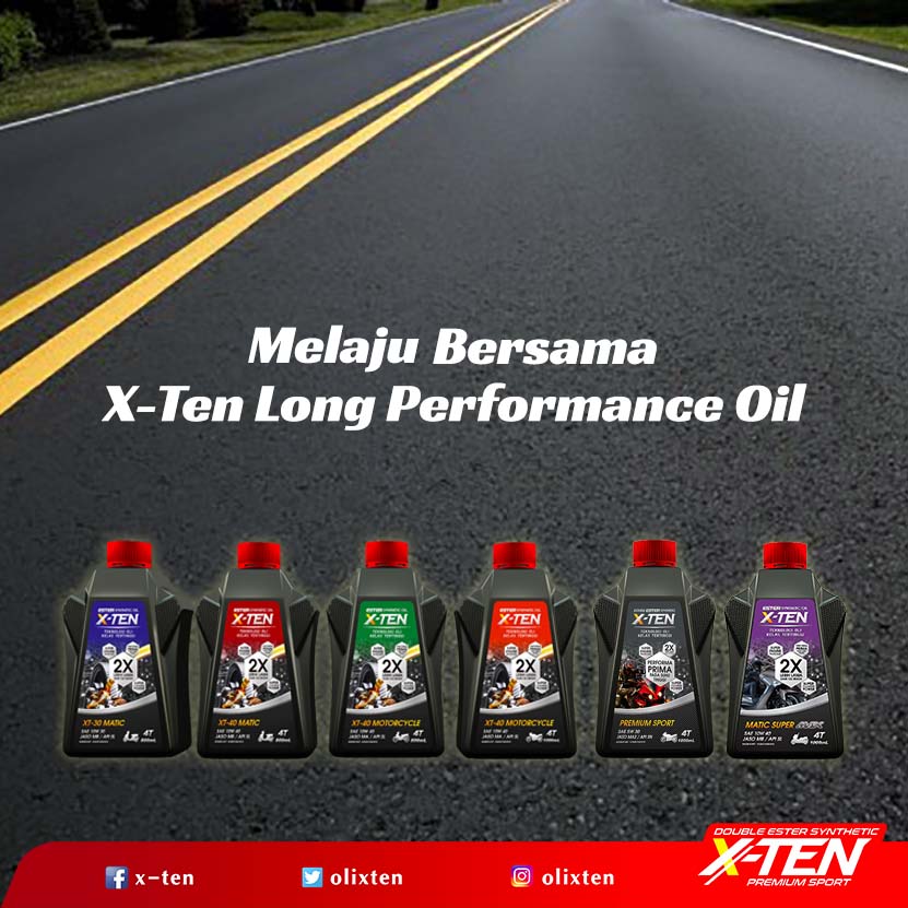 OliXten's tweet photo. Buat laju motormu semakin nyaman dengan X-TEN :) https://t.co/EbWxz4Z3q1