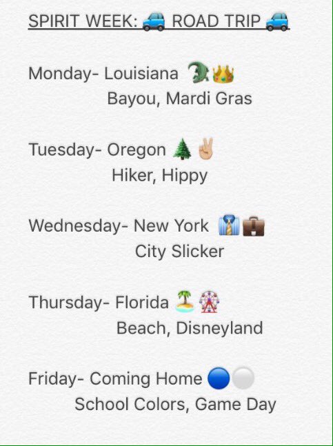 amador_high's tweet photo. REMINDER! Ticket sales for Homecoming will start TOMORROW at lunch, bring your cash/asb cards!💸💸💳
Also, Spirit week starts Monday! Dress up! https://t.co/yyd1NFolHL