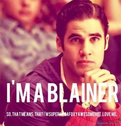 jimsox44's tweet photo. Yep I'm a #Blainer he was my favorite character from glee. You know I love me some @DarrenCriss &amp; some #BlaineAnderson https://t.co/ocPvwHaeXZ