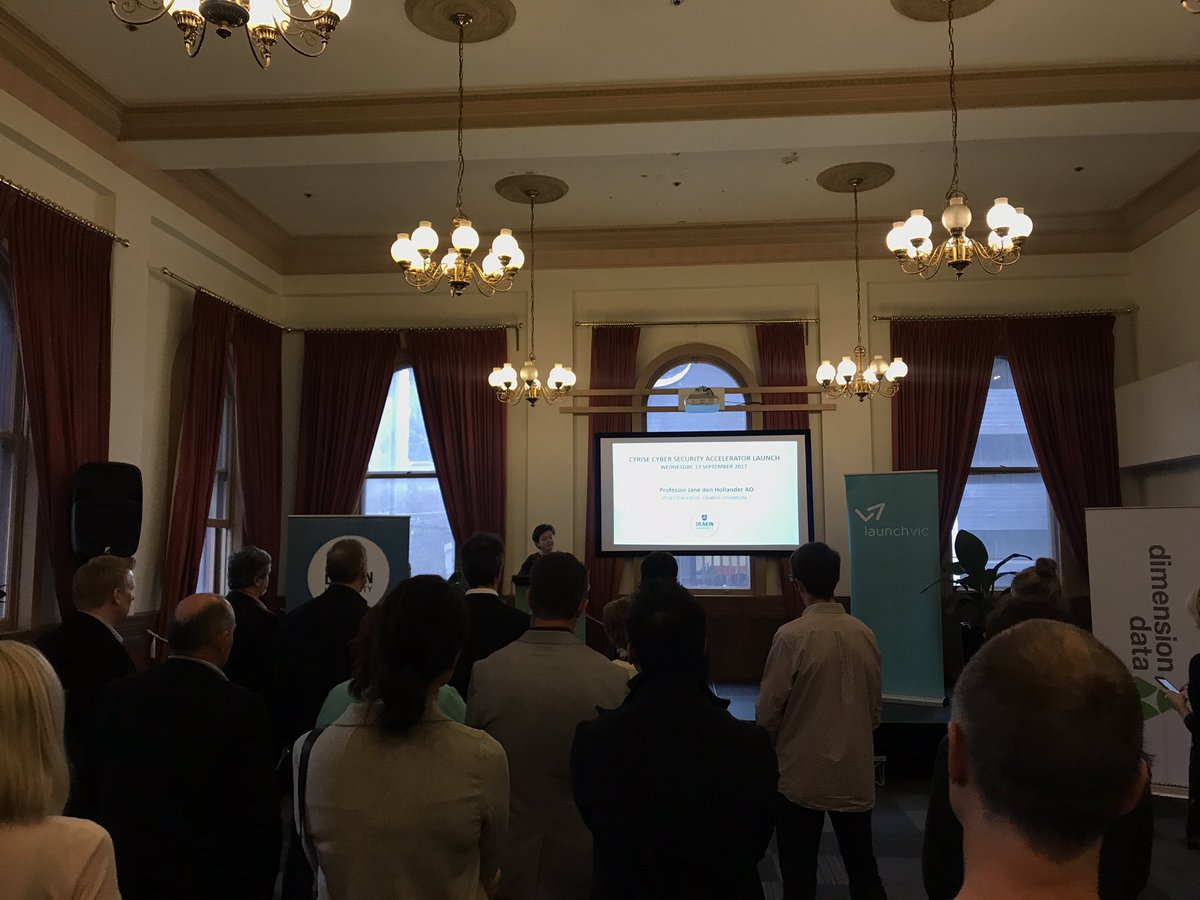 australia_tsn's tweet photo. Our founder .@shandsaker has launched .@cyriseco at .@Teamsquare today ! #CyberSecurity #startupaus #startupvic https://t.co/Ql7uhHm1vd