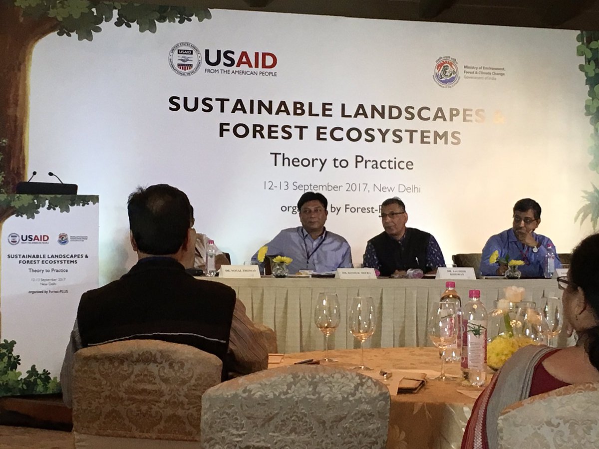 rc421's tweet photo. We need capacity building of grassroots ngos in #REDD+, if we want mainstreaming at the scales that #India requires says Dr.Kinsuk Mitra https://t.co/XqF7IzqgBO