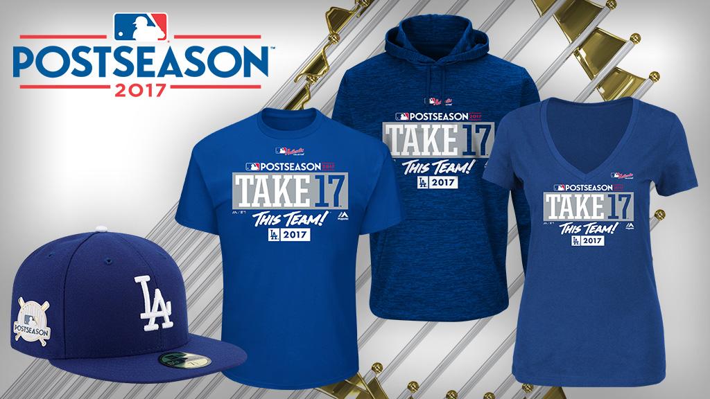 X \ MLB در X: «.@Dodgers fans, are you ready for a FIFTH straight year of # postseason baseball? Then you've gotta get the gear