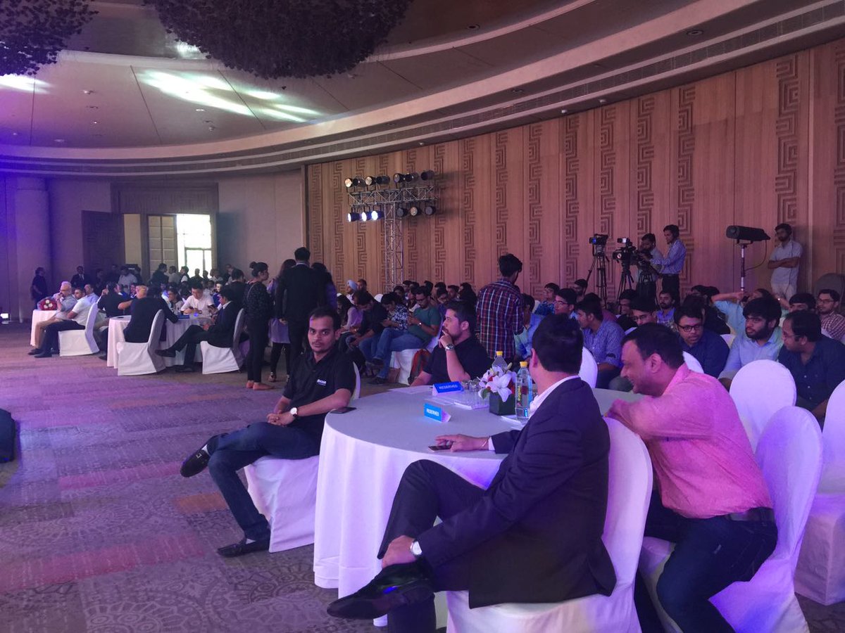InFocus_IN's tweet image. It’s a full house at the launch of #InFocusTurbo5 Plus &amp;amp; #InFocusSnap4!
#CaptureItAll #ItsAllAboutPower
