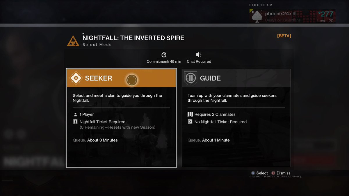 DeafGamersTV's tweet image. My #Destiny2 concern. For Guided Game, you're required to have a mic for chat ... what about us gamers who don't speak or use mic?? 🤔@Bungie