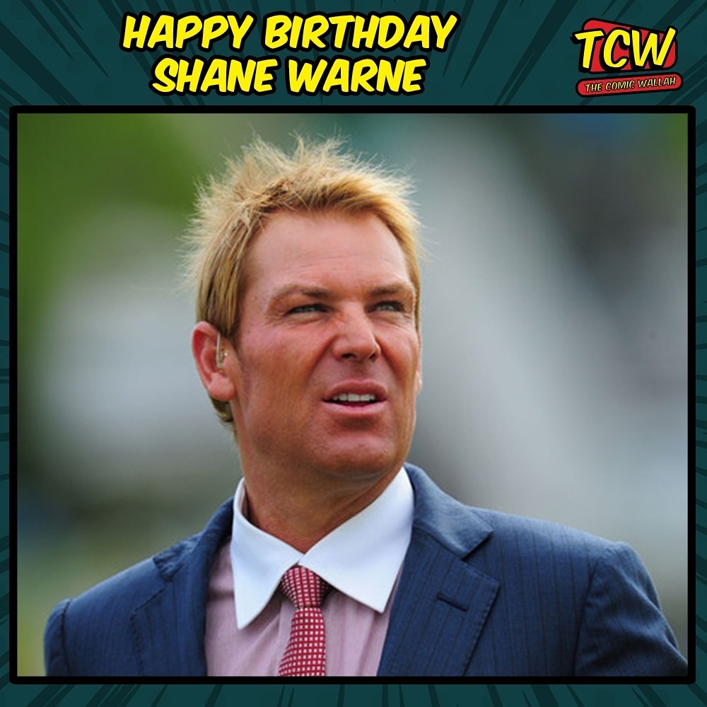 Happy Birthday Shane Warne, we miss you on the field. 