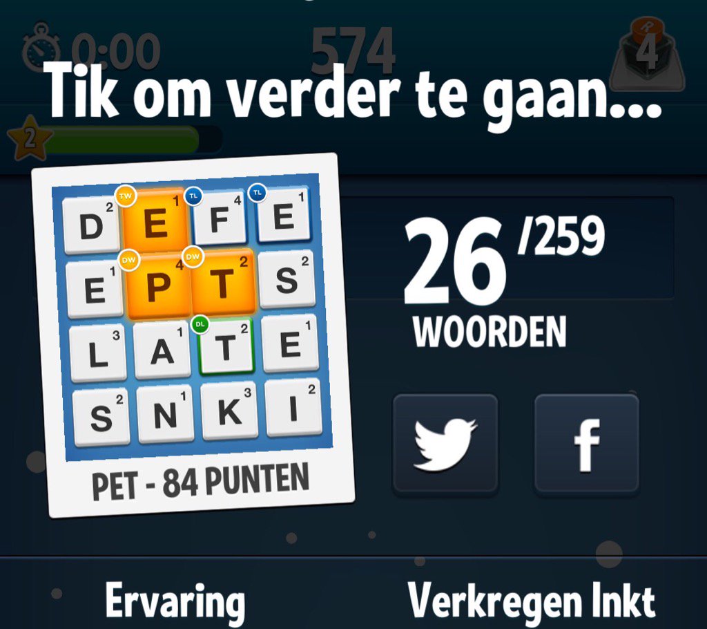 PET was mijn beste woord. Daag me uit