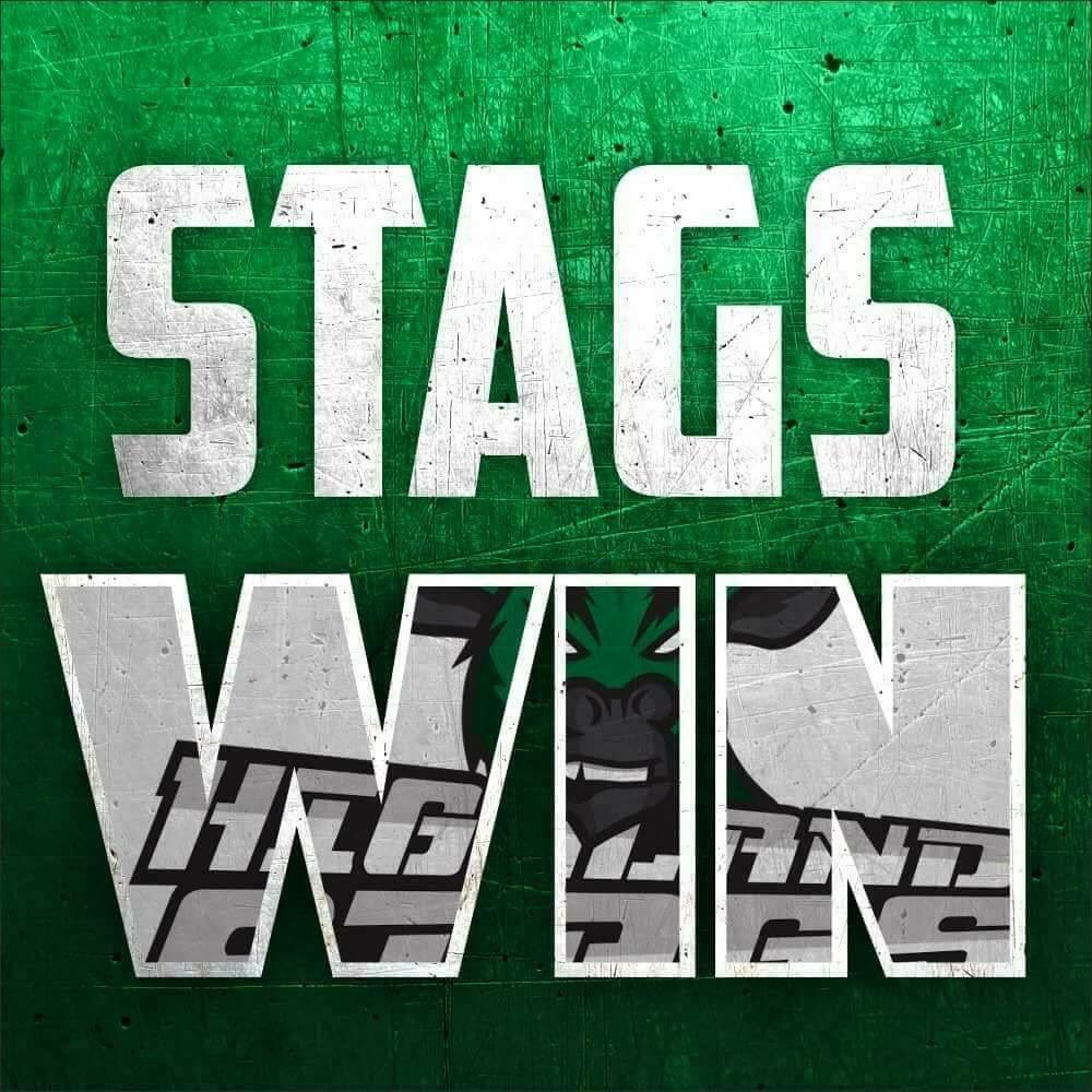 Stags bring home another win! Highland Stags 43 - 2 Dunfermline Kings. #stagson3 #nodreadhere