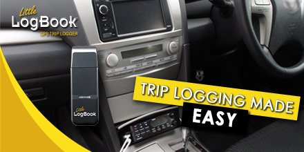 Little LogBook Features!   

-Device is password secure. 
-USB device plugs into your vehicle and PC without the need for cables.