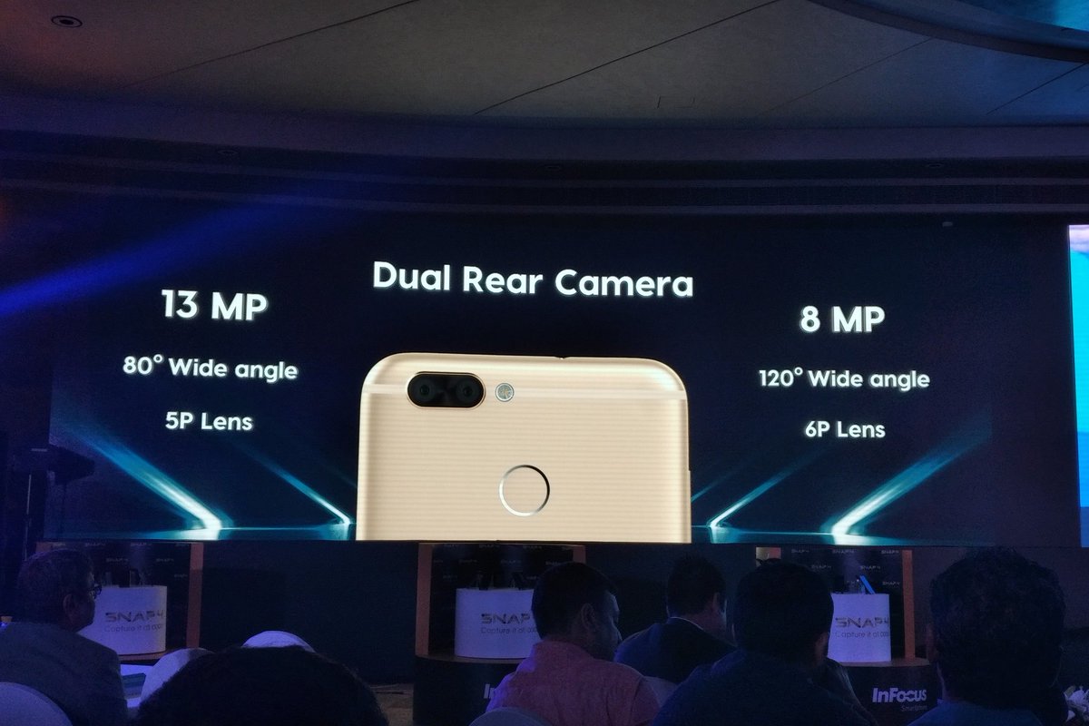 rohitarora_25's tweet image. .@InFocus_IN just showcased the world's first smartphone with four cameras on board.
#InFocusSnap4