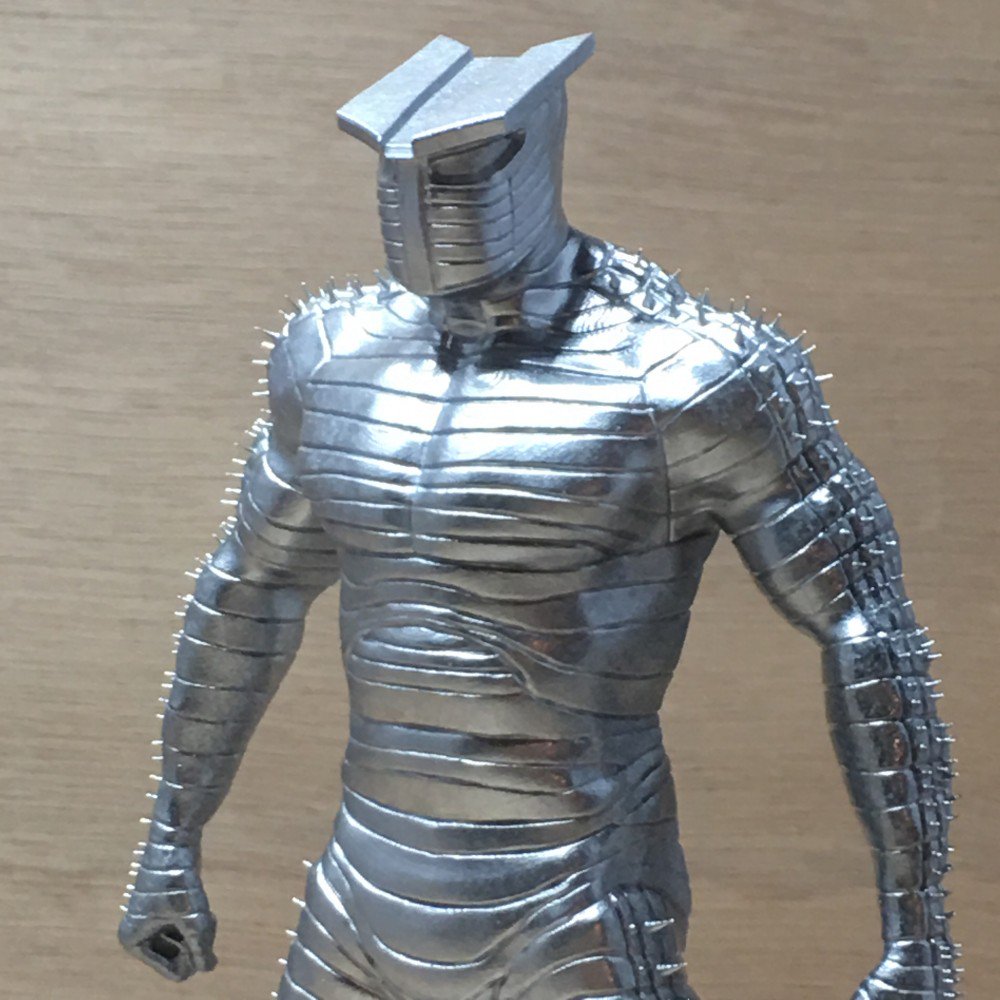 fotismint's tweet photo. The Destroyer was printed on sla and painted with @Ak_Interactive xtreme metal chrome. Download @MyMiniFactory https://t.co/nfpvL0bRWZ https://t.co/jKCxspTSLd