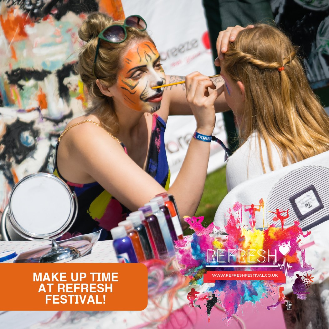 Fabulous #facepaint at <a href="/Refresh_Fest/">RefreshFestivalUK</a> #family #refresh #refreshfestival #refreshfestivaluk