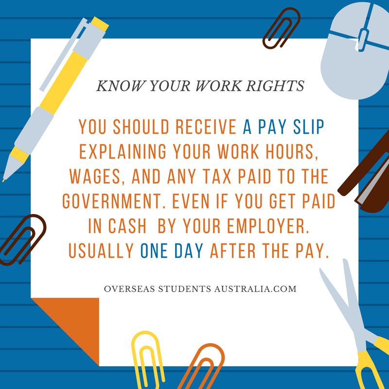 ovstudentaus's tweet photo. Know Your Rights - Did you know working in Cash is not illegal as long as you report your income in your taxes. #taxes #fairwork #studyau https://t.co/55LPIzhWYa