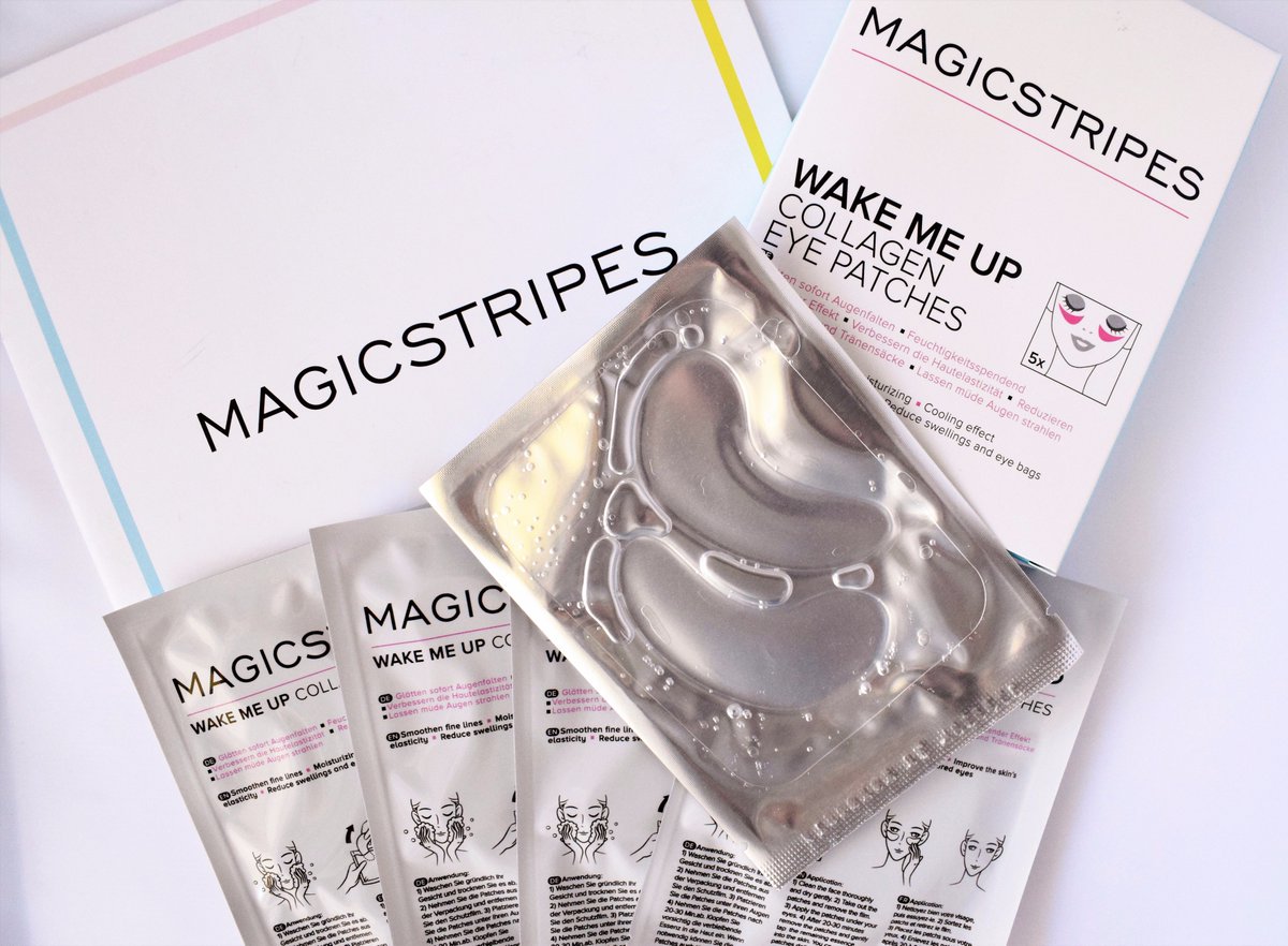 MakeMeUpGreece's tweet photo. Wake Me Up Eye Patches by #magicstripes! Οι καταπραϋντικές και αναζωογονητικές ιδιότητες του είναι μοναδικές! https://t.co/IVIMZsocmI https://t.co/JkkMZSTeOS