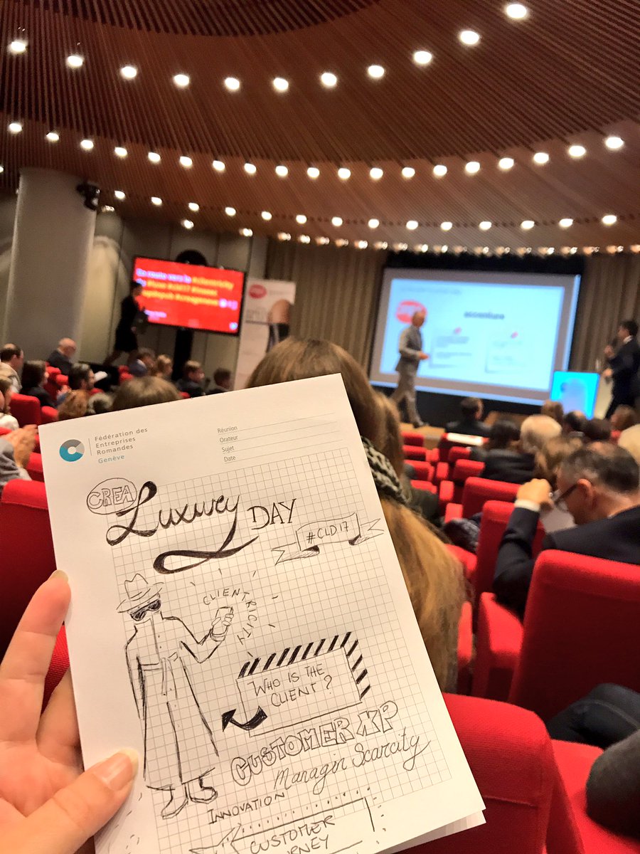 4am_ch's tweet photo. We are at #cld17 today to talk digital &amp; luxury ... also doodling ✏️ https://t.co/Rg41YH89yW