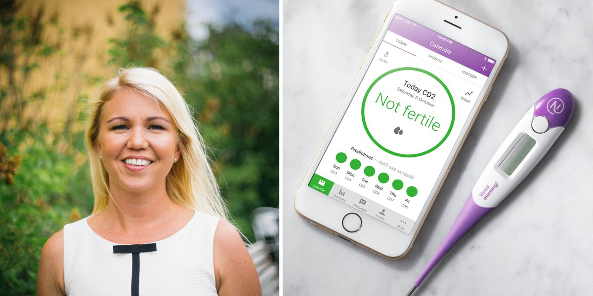 veckansaffarer's tweet image. Nu krossar hon de sista motståndarna – nya studien visar att Natural Cycles faktiskt är effektivare än p-piller
va.se/nyheter/2017/0…