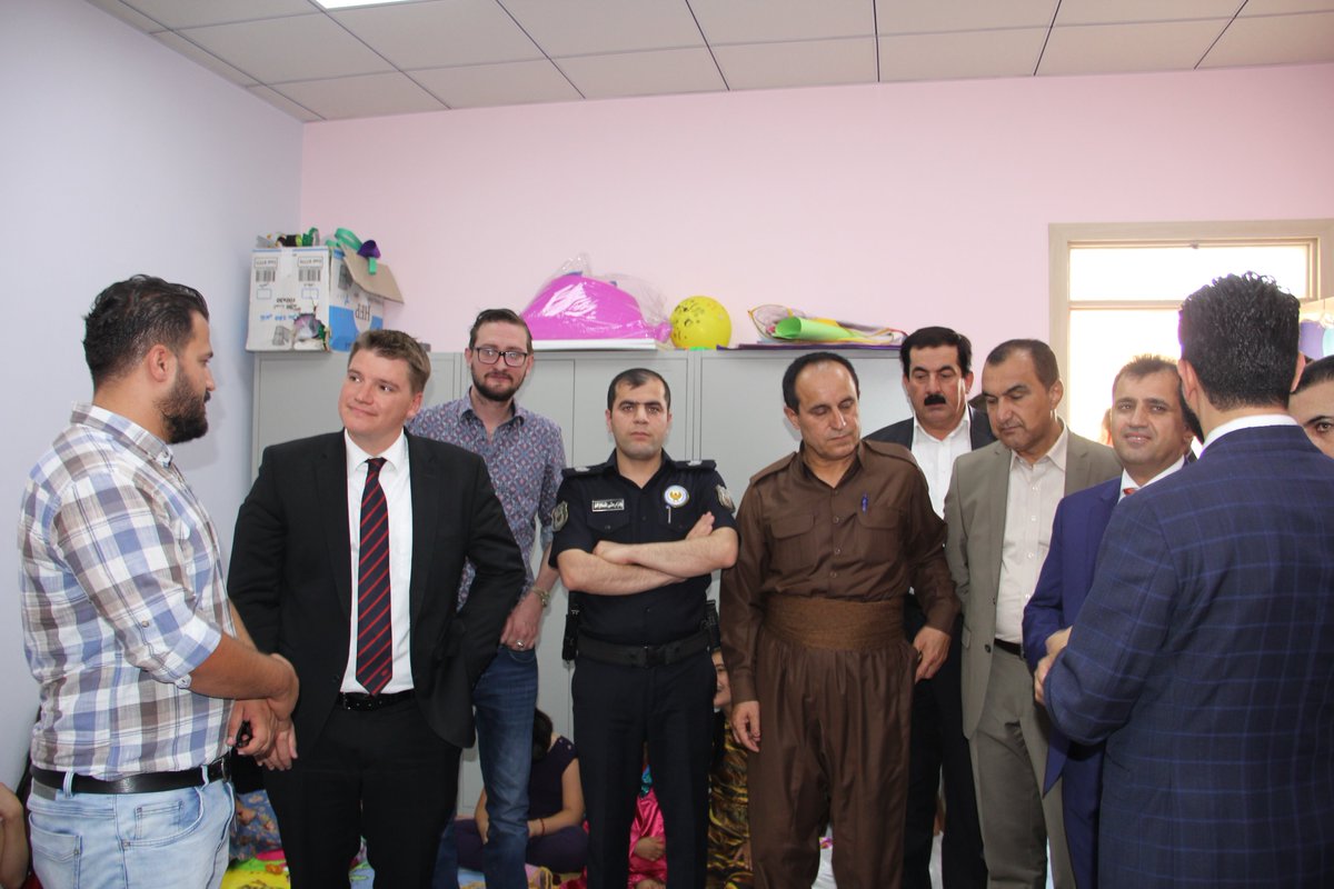 GermanyInKRI's tweet photo. Joy and fun at opening of new #Basirma Community Center: Project supported by #Germany via @tdh_de &amp; @tdhitaly https://t.co/ju7AcXatMQ