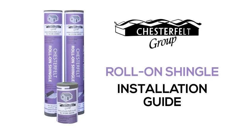View Chesterfelts New Roll-on-Shingle Installation Video.
chesterfelt.co.uk/roofing-shingle