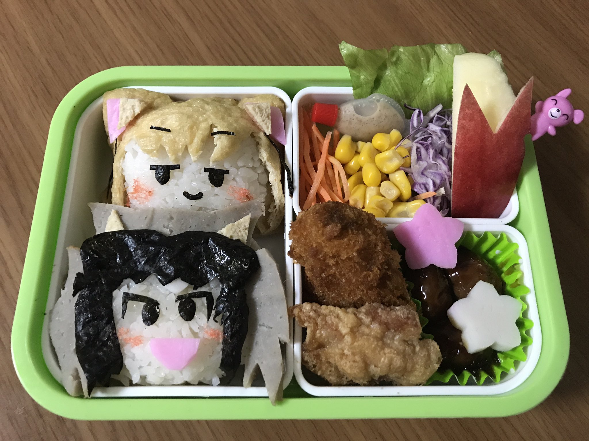 けもフレ デレマス 艦これ 東方キャラ弁まとめ Twitter