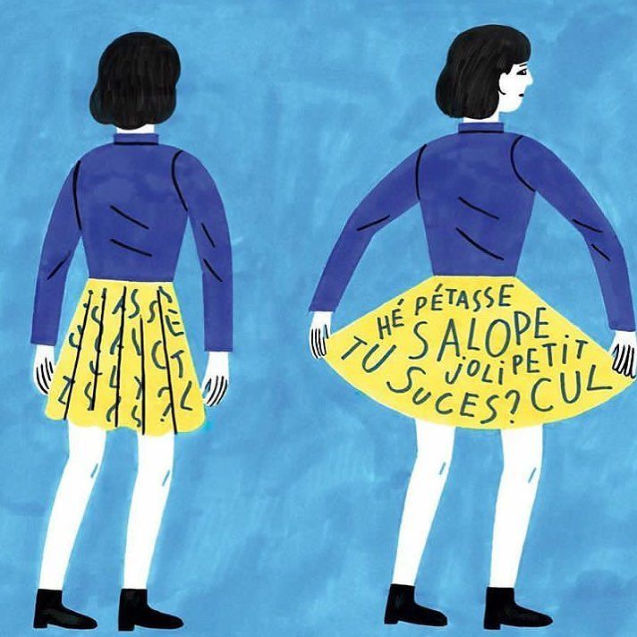 On breezy days like this, we wish we had a skirt as cool as this to spin in the wind 🌬🌬🌬| Illustration courtesy of… ift.tt/2w7eZ40