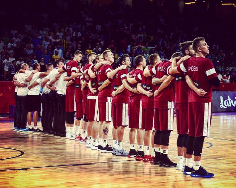 ProBasketballLV's tweet photo. Paldies mūsu puišiem, treneriem un personālam par darbu, rezultātu un lauvas sirdīm laukumā! ProBasketball komanda ar Jums lepojas! 🇱🇻🇱🇻🇱🇻 https://t.co/aC5HW7AJnq