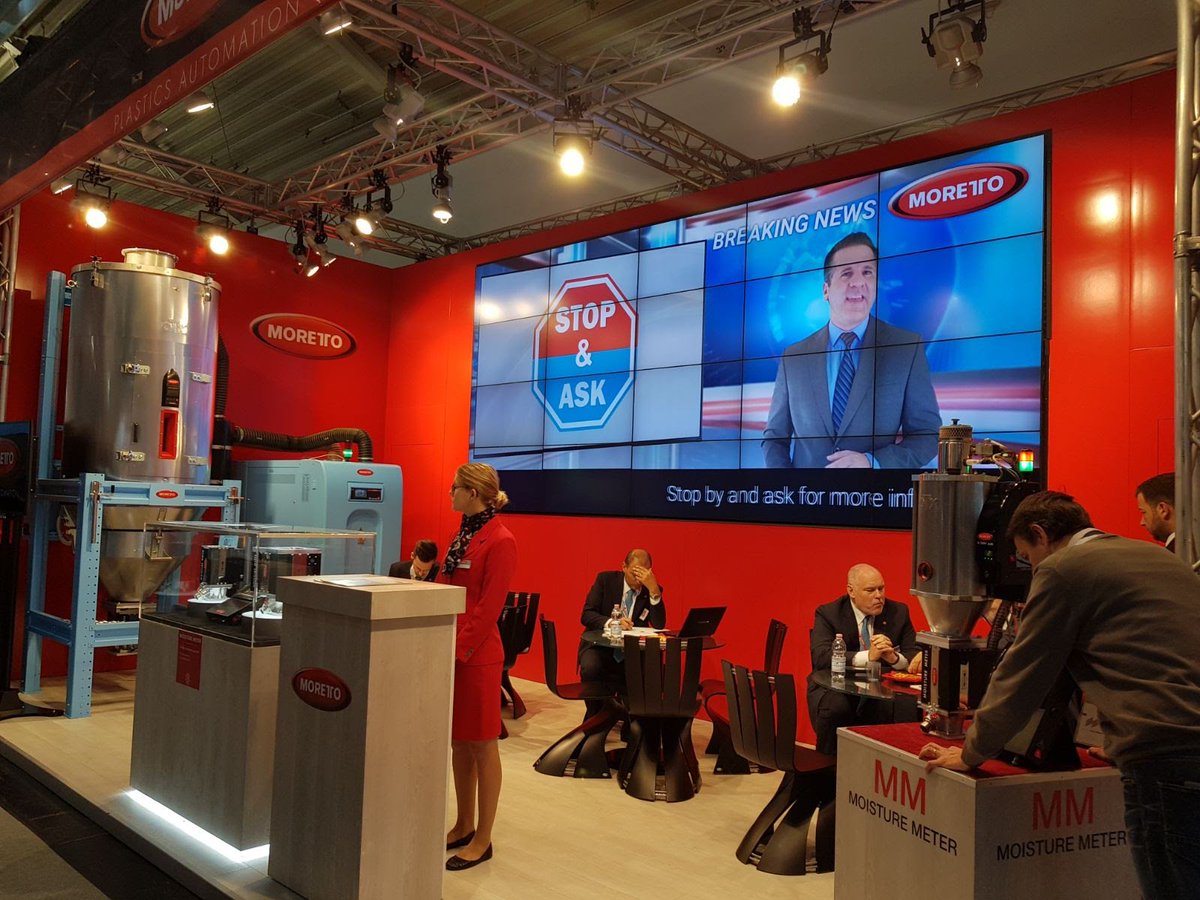 MorettoSpA's tweet image. Visit us at #drinktec - Hall C1, Stand 622 - and discover the latest innovation in the PET area

#moretto #plasticsautomation