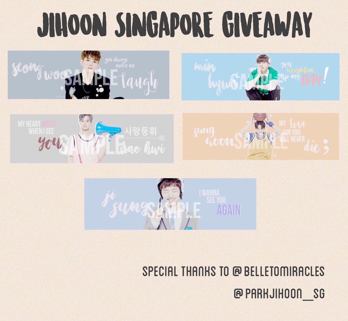 JIHOON SINGAPORE tweet media