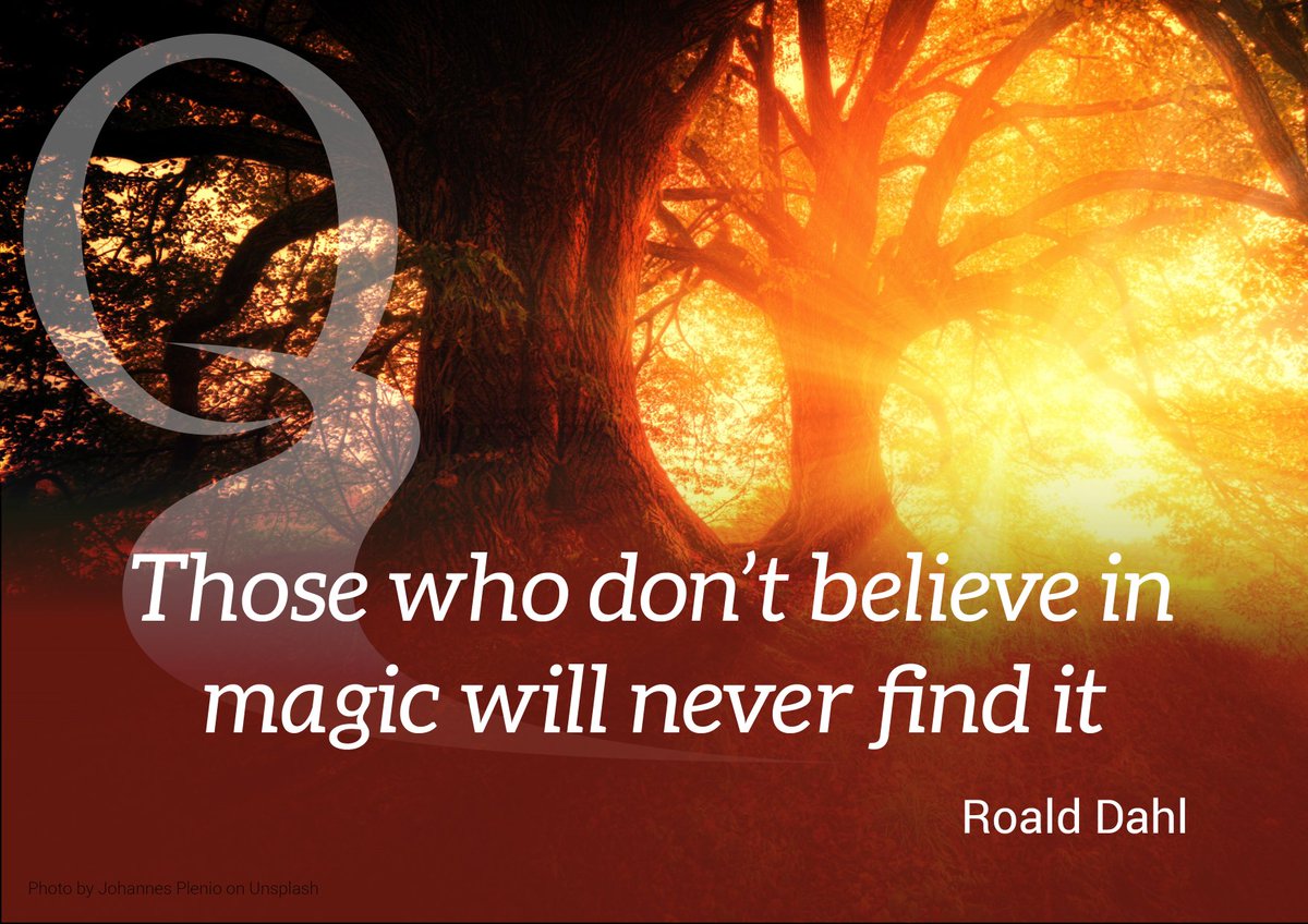 Happy #RoaldDahlDay! Here is one of our favorite quotes.
