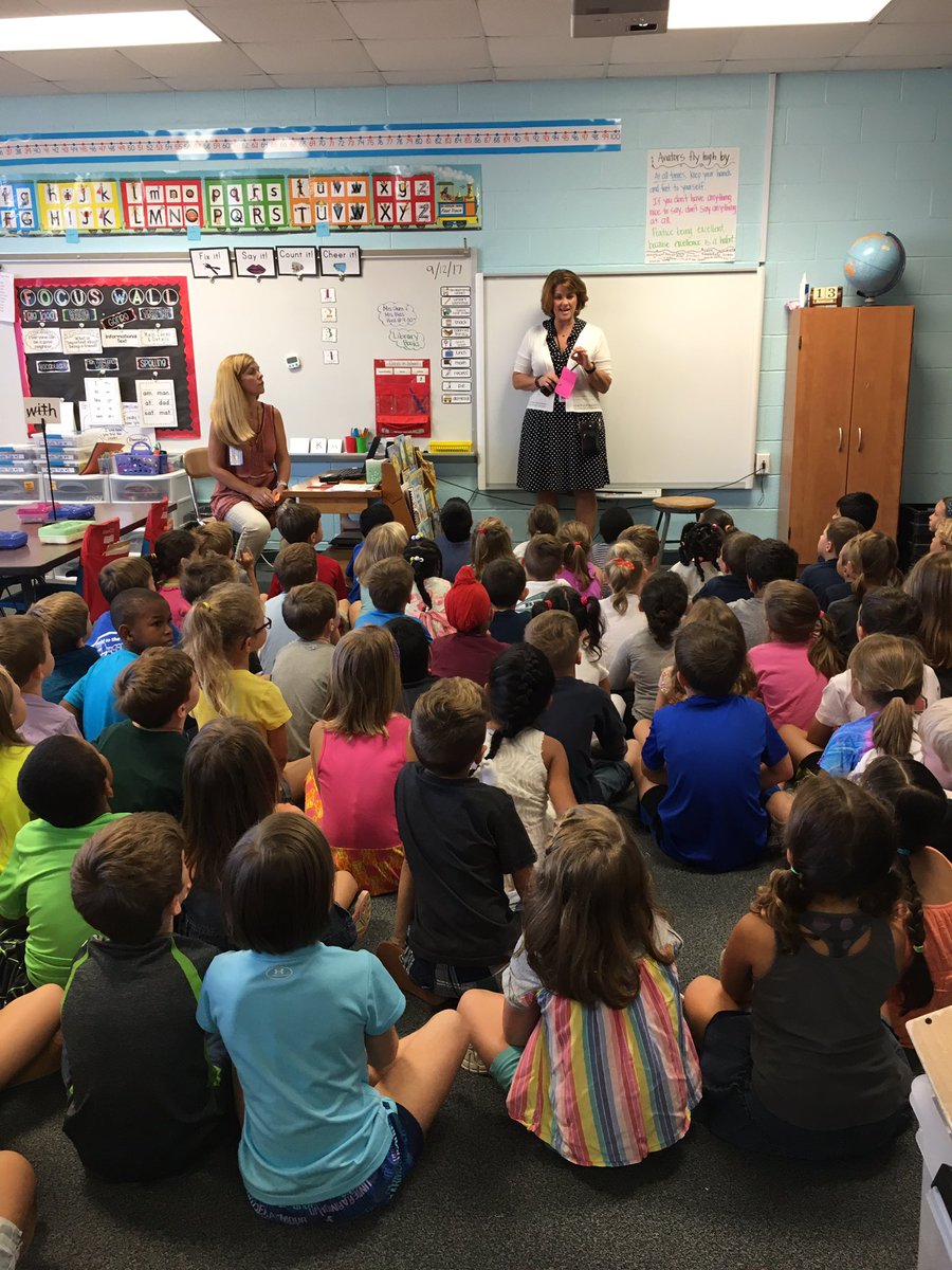 Behavior Expectations Meeting with  @APBias1 &amp; @BaucomAviators. Ask your kiddo what they learned during this important talk. #baucomes