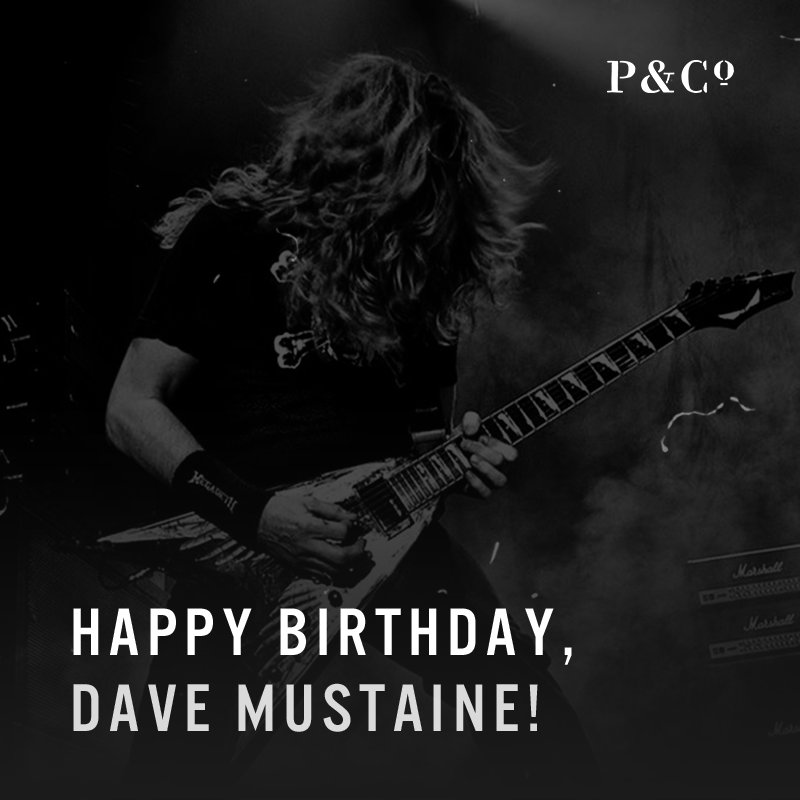 Happy Birthday Dave Mustaine!  