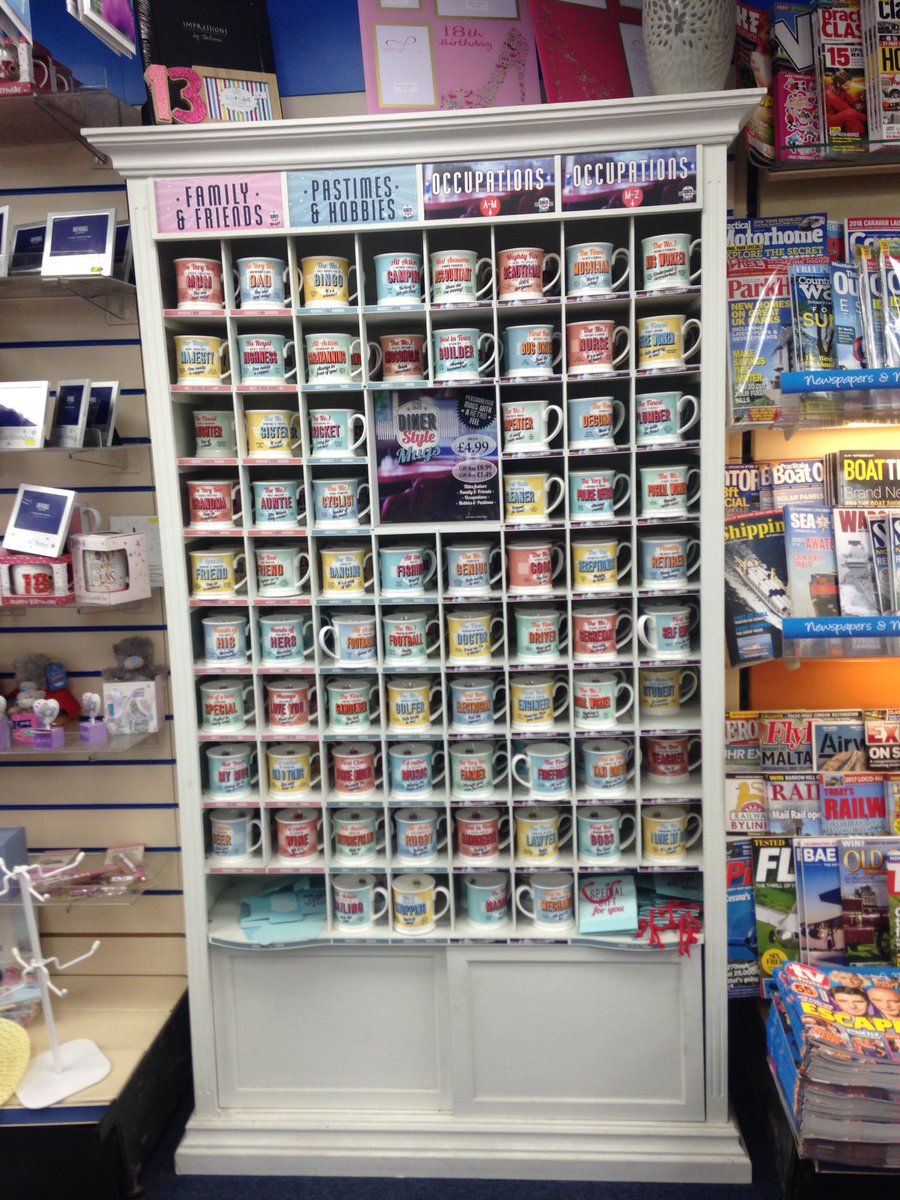 MsGDT1's tweet photo. Fab mug selection from Martin in Sheerness @Heartand_Home - occupation mugs always raise a smile @CyrilService https://t.co/HLAmXECEFD